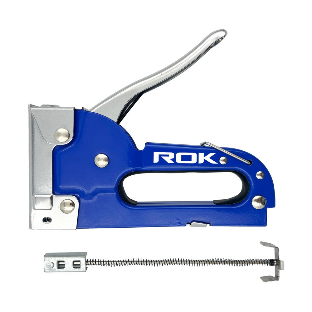 Heavy Duty Compact Staple Gun | Manual Staple Gun for Upholstery, Wood, Fabric & Carpentry