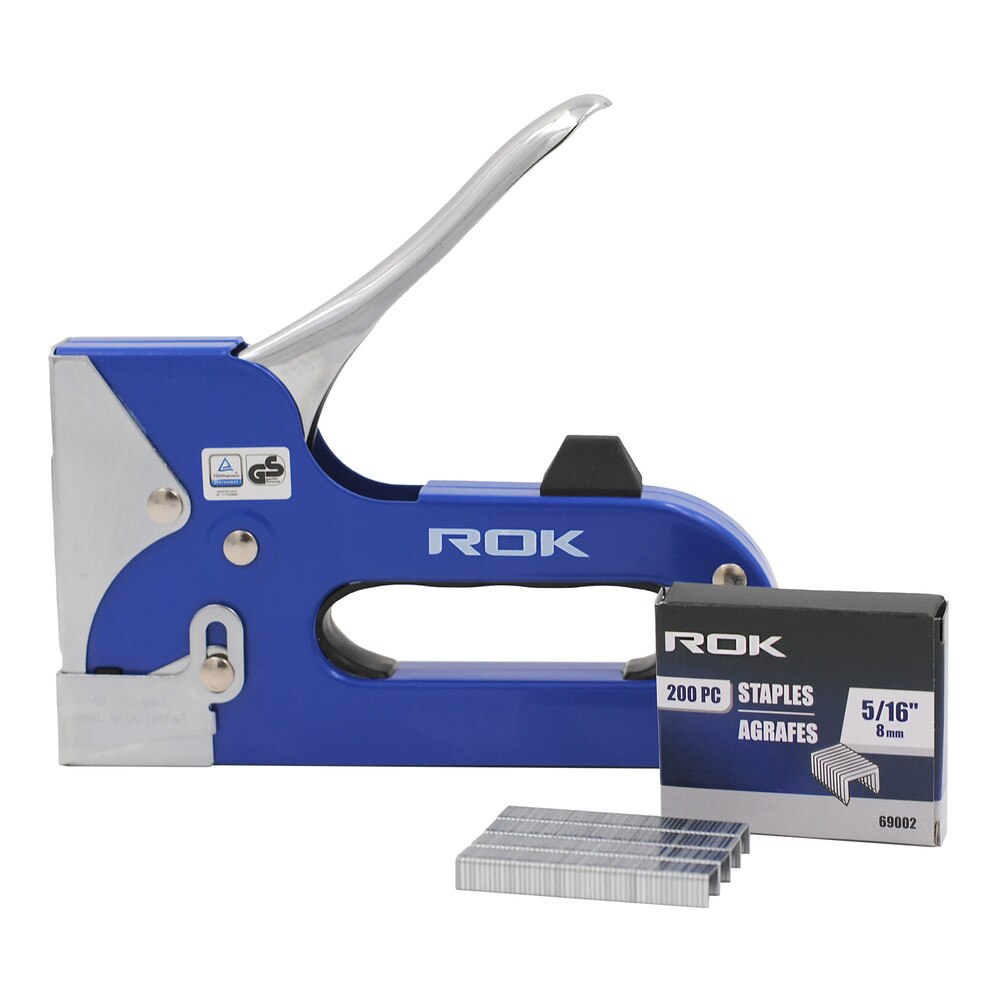 Heavy Duty Staple Gun | Manual Staple Gun for Upholstery, Wood, Fabric, Carpentry & Home Repair
