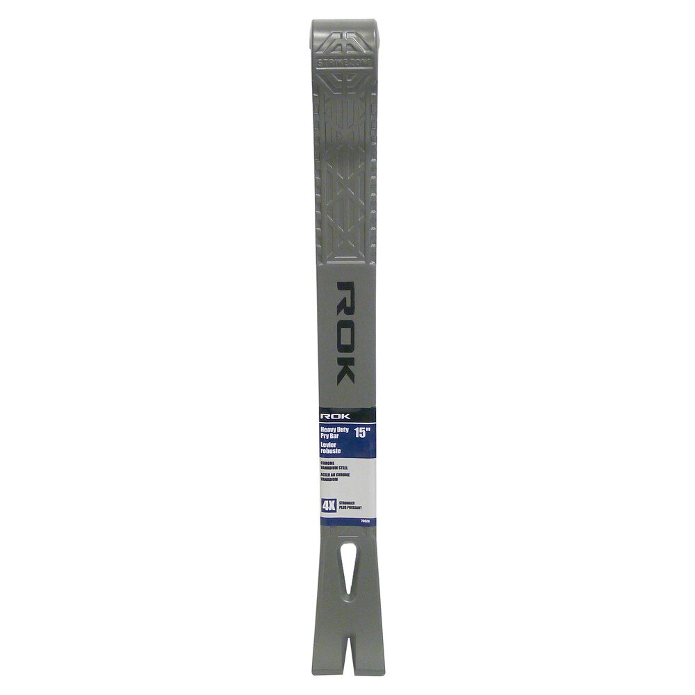 15" Flat Utility Bar | Heavy-Duty Steel Pry Bar