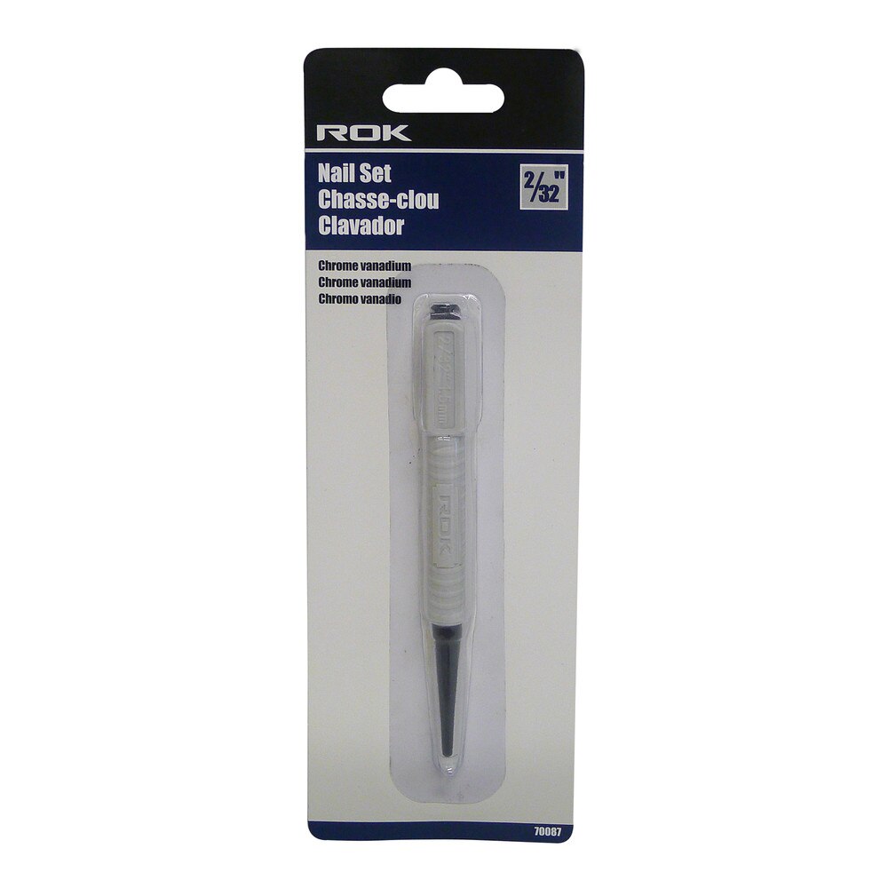 2/32" Nail Set with Grip | Precision Nail Punch Tool