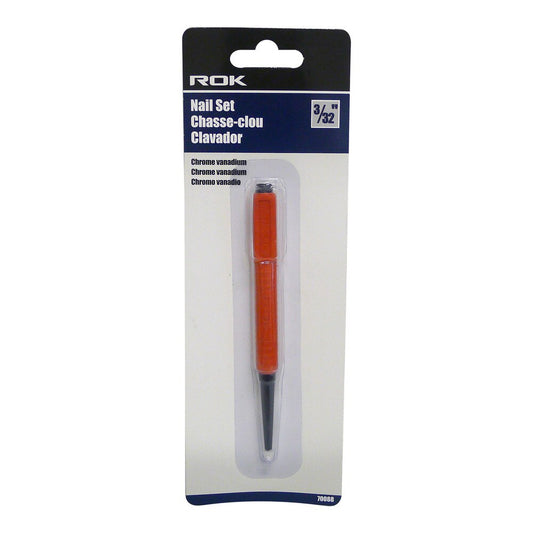 3/32" Nail Set with Grip for Precise Nail Setting