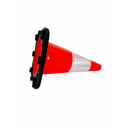 18" Orange Traffic Cone With 3M Reflective Collar | Traffic Safety Cone