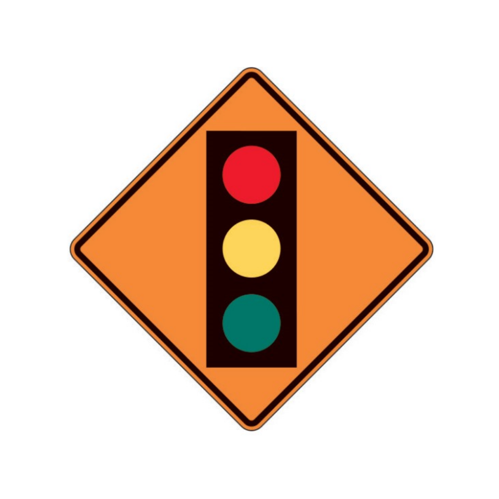 Stop Signal (Symbol) Aluminum Sign - 75x75cm and 120x120cm