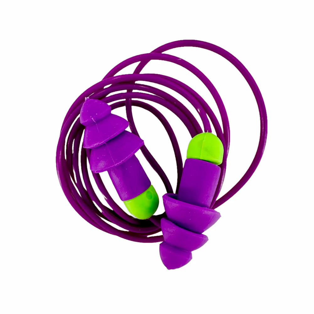 Rocket Ear Plugs (27 dB) Corded, Reusable