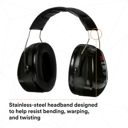 3M™ PELTOR™ Optime™ 101 Earmuffs, H7A, over-the-head