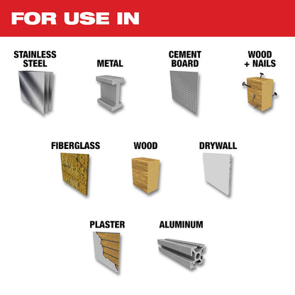 Milwaukee 49-56-0722 HOLE DOZER 2-1/8in Hole Saw with Carbide Teeth