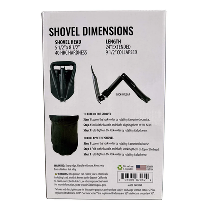 LEO Folding/Collapsible Shovel (XP3908)