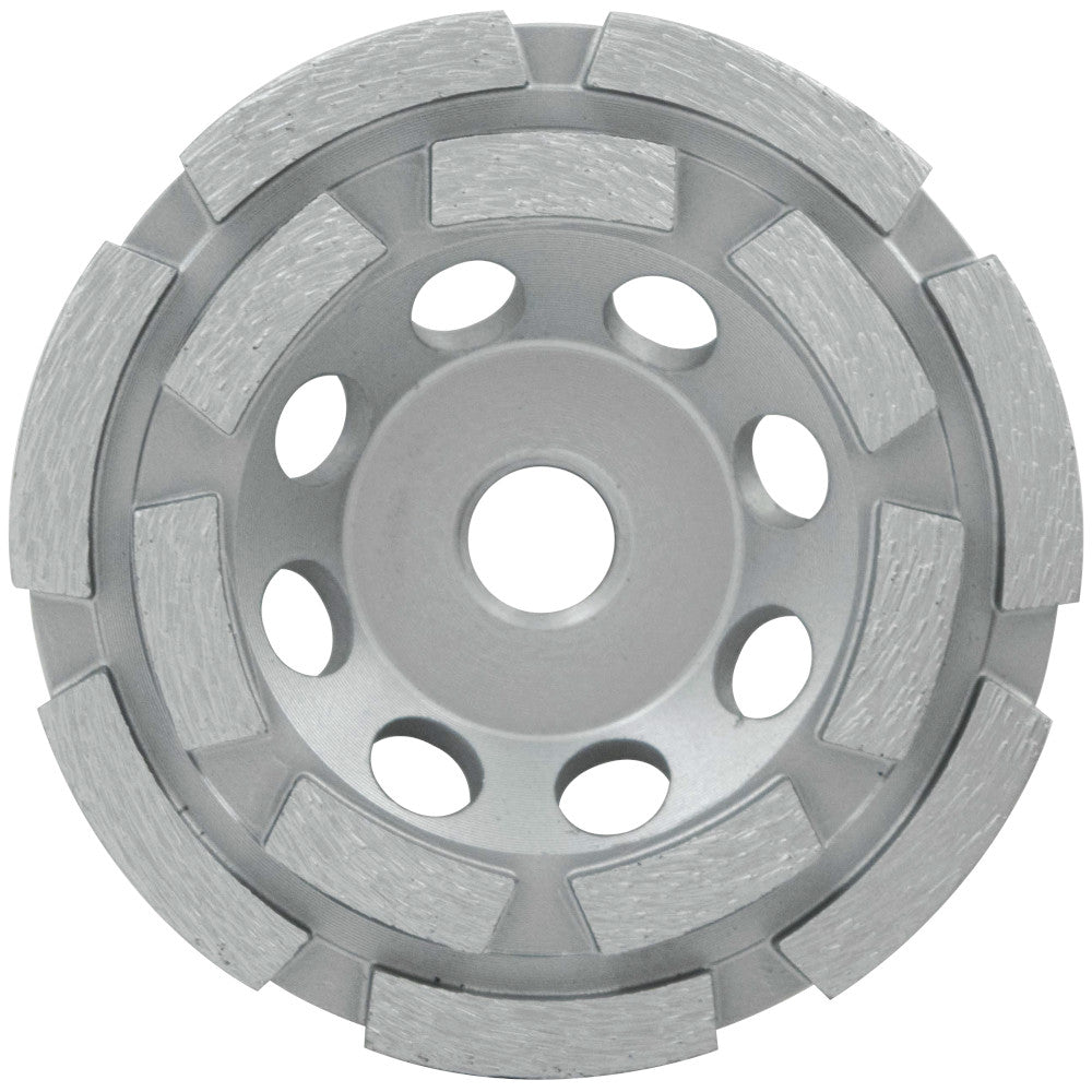 Milwaukee 49-93-7750 4in Double Row Segmented Diamond Cup Wheel