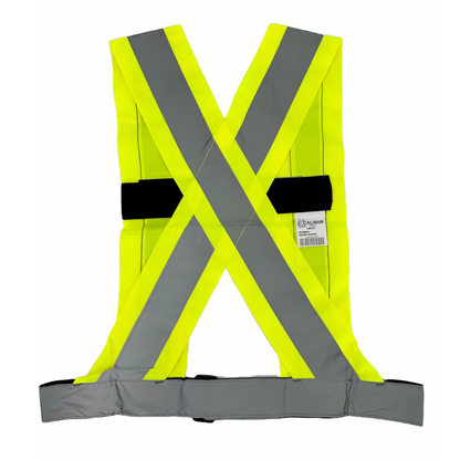 LEO Traffic Sash Belt (YELLOW) with Reflective Tape