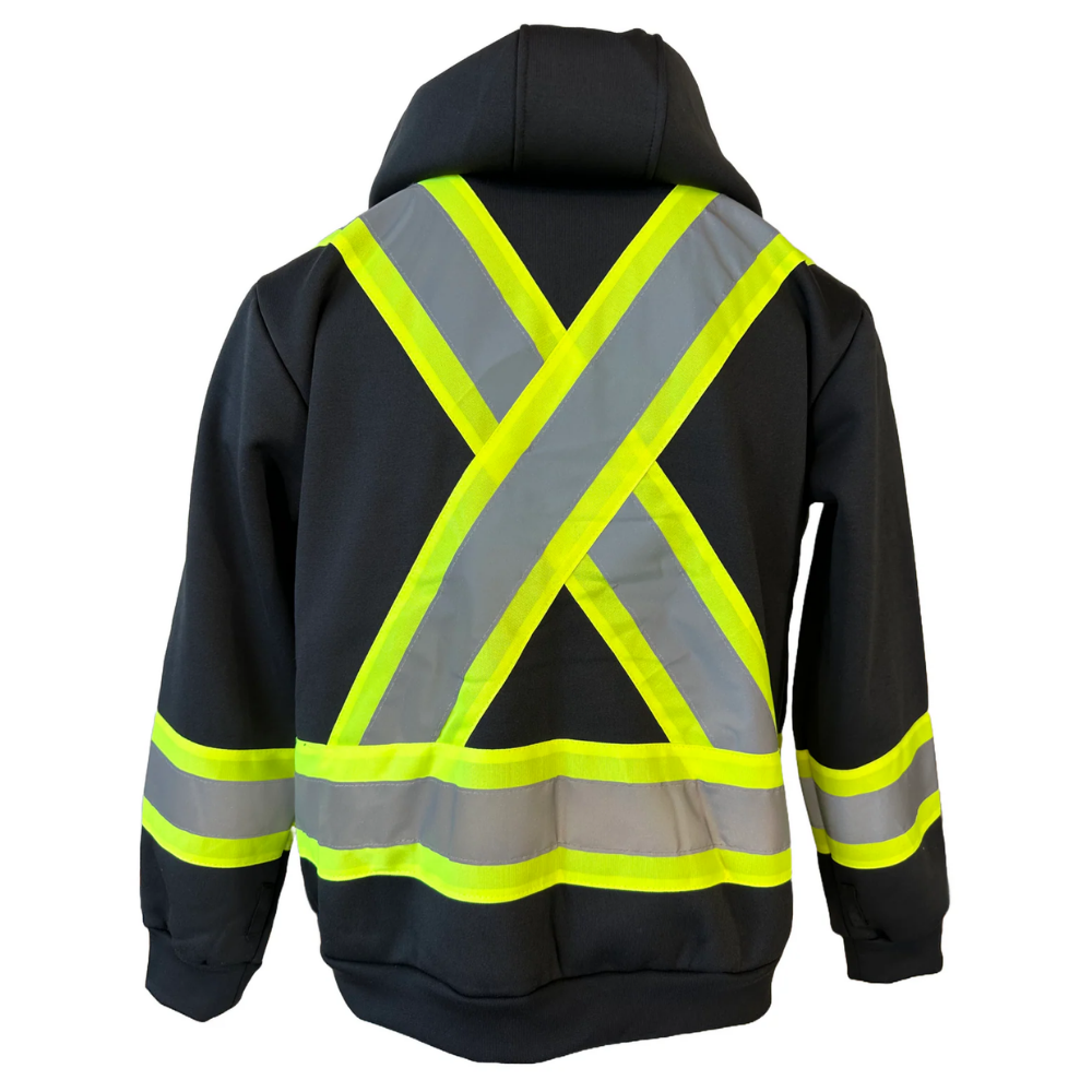 LEO Hoodie (BLACK) with Reflective Tape