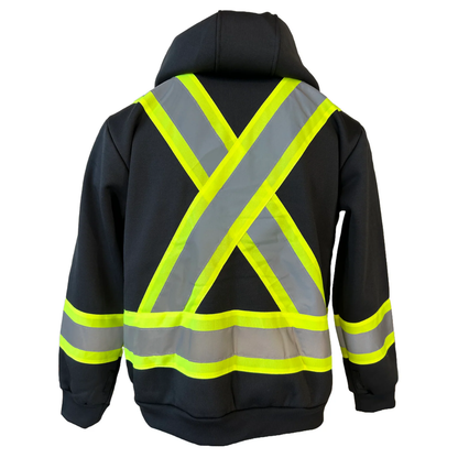 LEO Hoodie (BLACK) with Reflective Tape