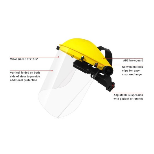 LEO Headgear, Rachet Type (YELLOW)