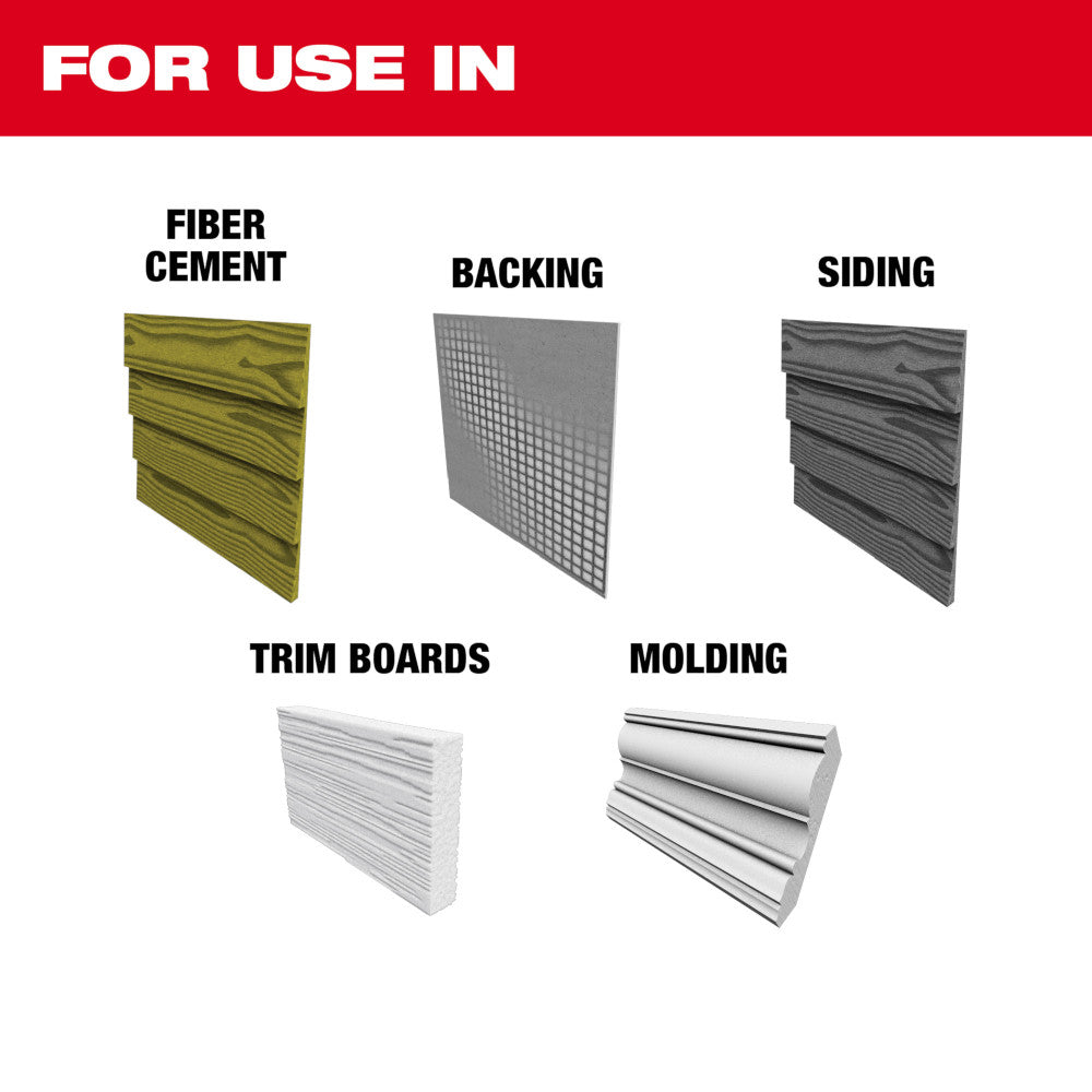 Milwaukee 48-40-0670 6-1/2in 4T Fiber Cement Track Saw Blade