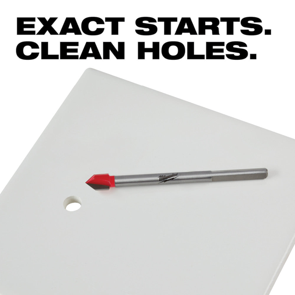 Milwaukee 48-20-8988 4pc Glass and Tile Bit Set