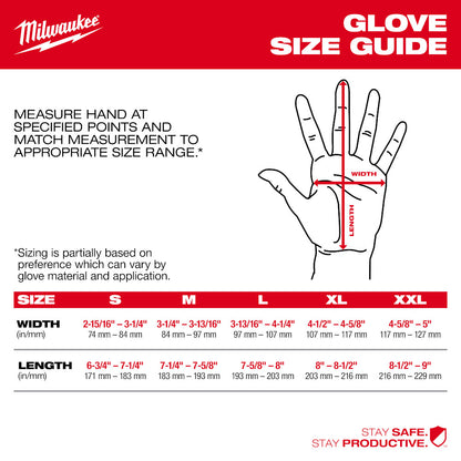 Milwaukee 48-73-8510 Lightweight Work Gloves - S