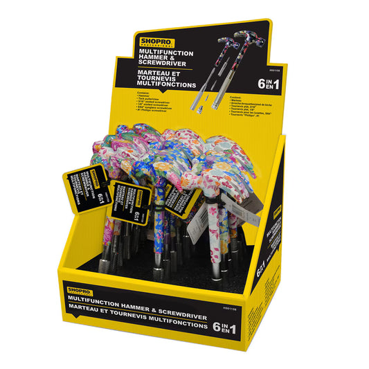 Multifunction Hammer & Screwdriver Tool for Repairs