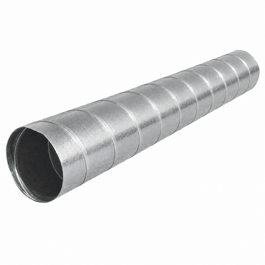 Galvanized Spiral Pipe 24 Gauge 2-LC | HVAC Duct