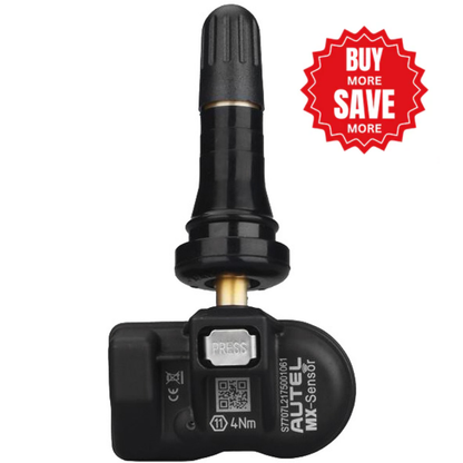 Autel MX-Sensor 1-Sensor – Universal Programmable TPMS (315MHz + 433MHz) with Press-in Rubber Valve Stem