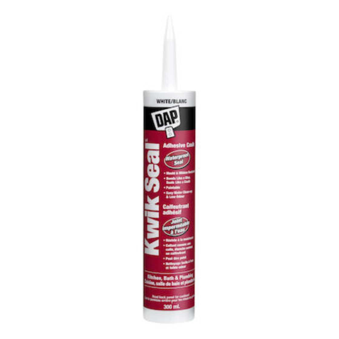 DAP Kwik Seal Tub & Tile Adhesive Caulk