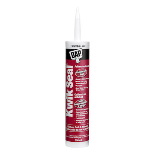 DAP Kwik Seal Tub & Tile Adhesive Caulk