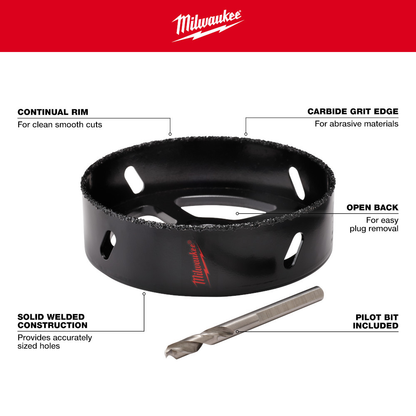 Milwaukee 49-56-0296 3-1/8in Recessed Light Hole Saw