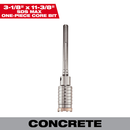 Milwaukee 48-20-5420 3-1/8in x 11-3/8in One-Piece SDS-MAX Core Bit