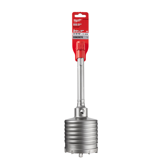 Milwaukee 48-20-5428 3-9/16in x 11-3/8in One-Piece SDS-MAX Core Bit