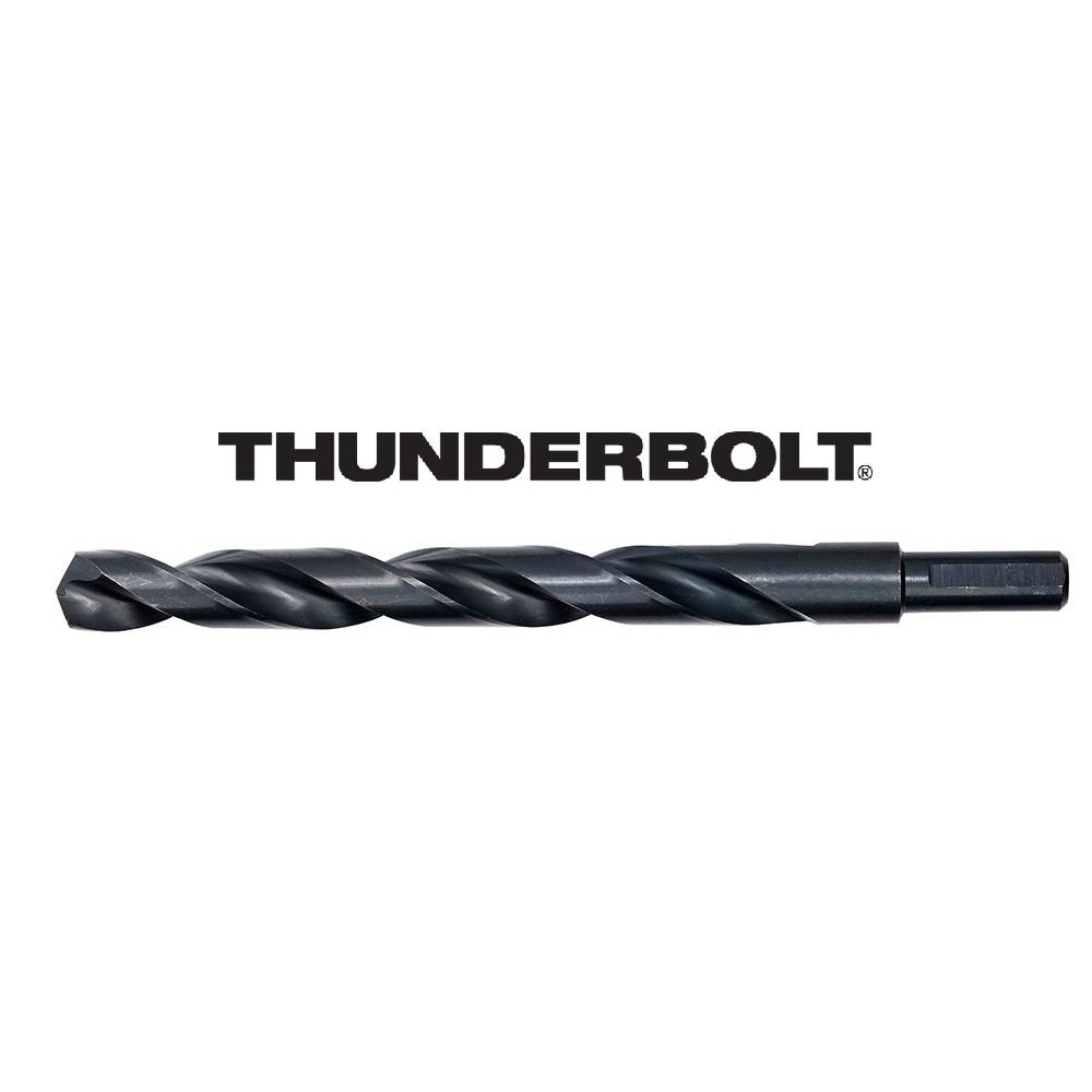 Milwaukee 48-89-2712 3/32in Thunderbolt Black Oxide Jobber Length Drill Bits - 2pk Milwaukee