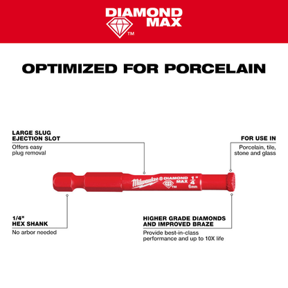 Milwaukee 49-56-0515 3/4in Diamond Max Hole Saw