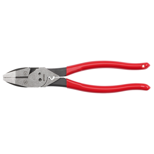 Milwaukee MT500C 9in Lineman's Dipped Grip Pliers with Crimper & Bolt Cutter