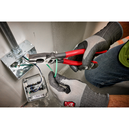 Milwaukee MT500C 9in Lineman's Dipped Grip Pliers with Crimper & Bolt Cutter