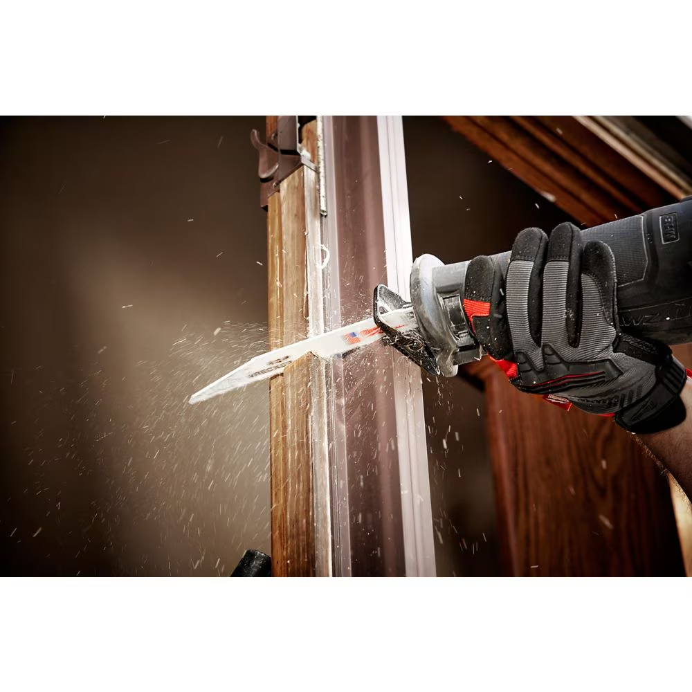 Milwaukee 48-01-2706 9” 7/11 TPI Wrecker Multi-Material SAWZALL Reciprocating Blade