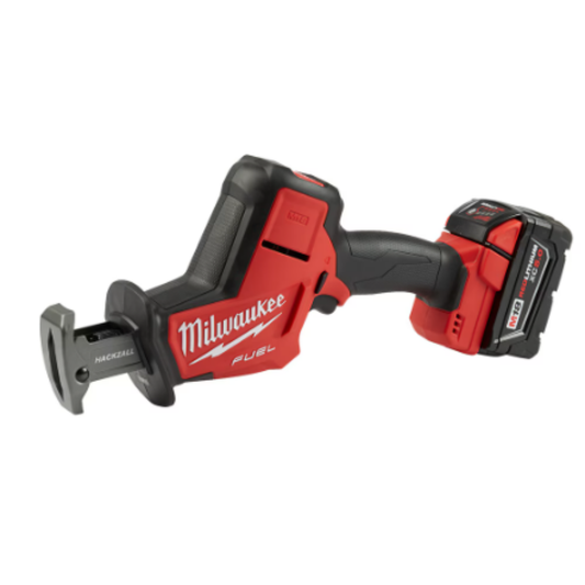 Milwaukee 2719-21 M18 FUEL 18-Volt Li-Ion Brushless Cordless HACKZALL Recip Saw Kit With(1) 5.0Ah Battery,Charger & Tool Bag
