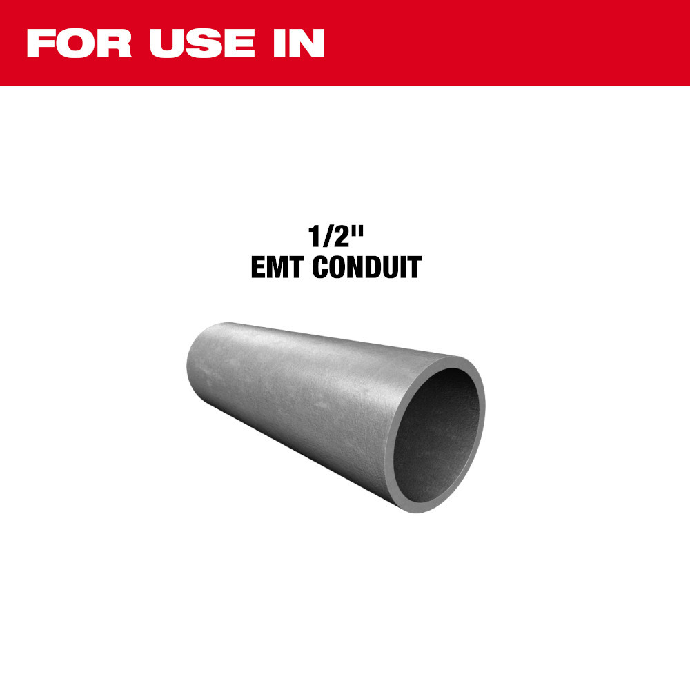 Milwaukee 49-16-0012 1/2in EMT Conduit Bending Shoe for 5150-20 M18 Branch Conduit Bender
