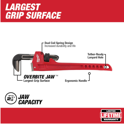 Milwaukee 48-22-7118 18in Steel Pipe Wrench
