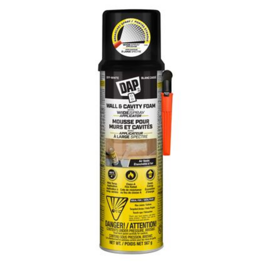 DAP 70370 Wall and Cavity Widespray Foam Sealant