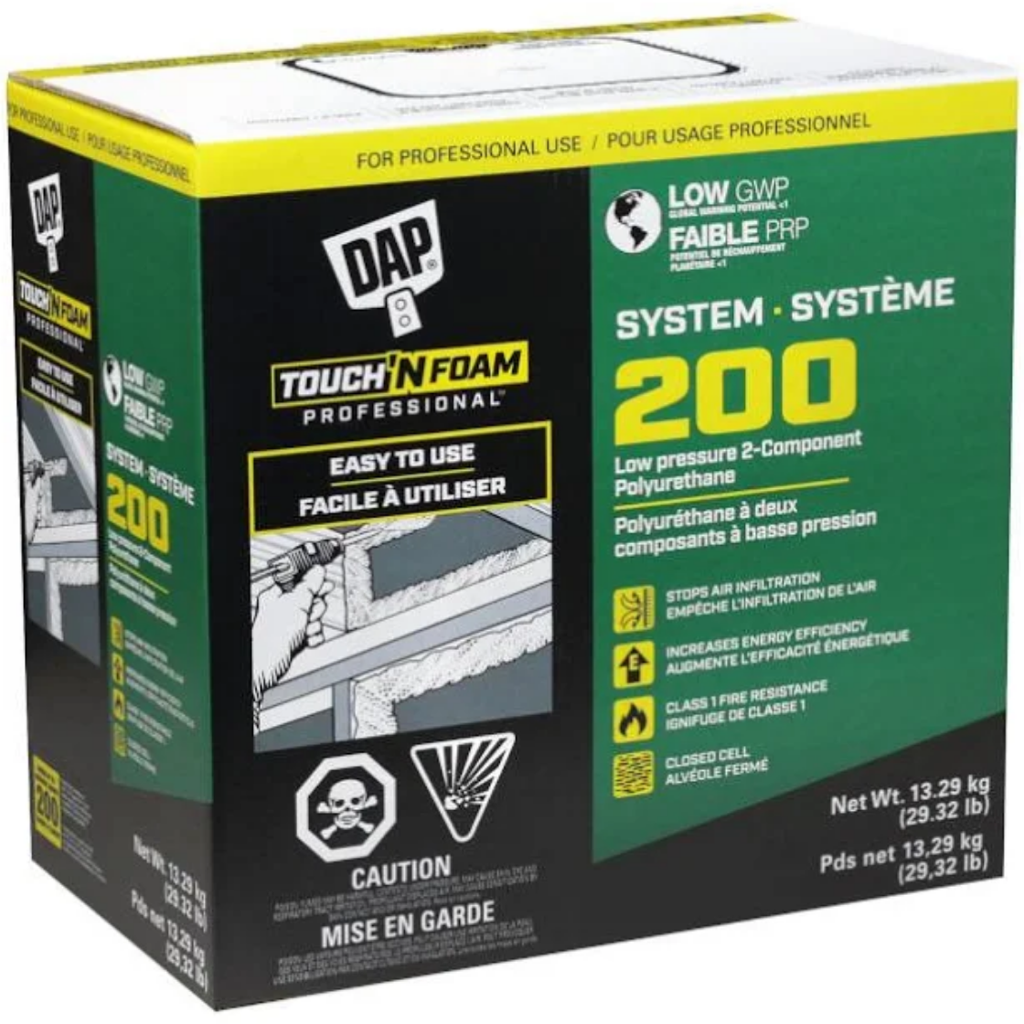 DAP CDATNFP200 System 200 Spray Foam Sealant Kit