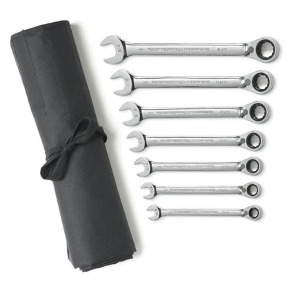 GearWrench 9567RN 7pc SAE Reversible Ratcheting Combo Wrench Set