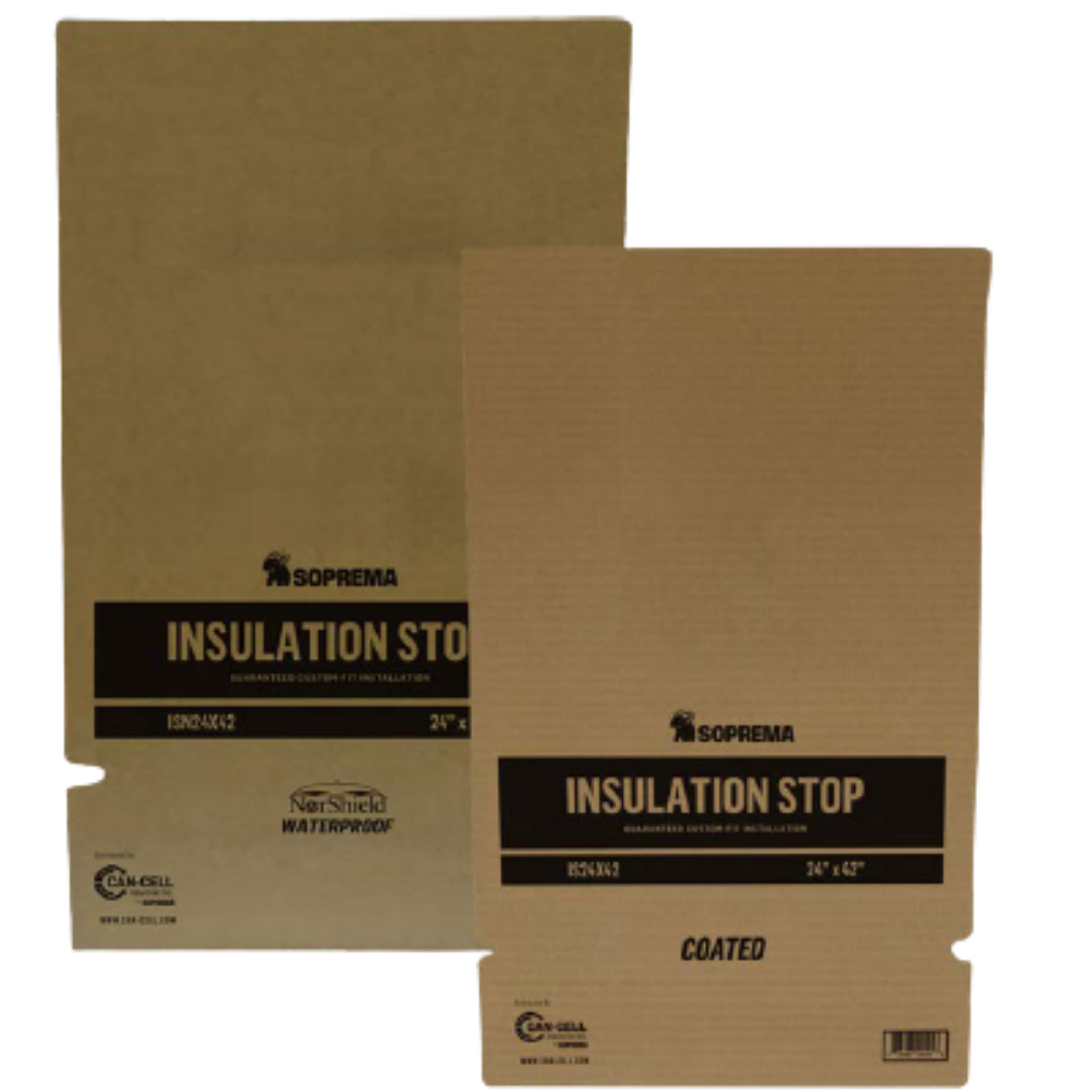 SOPREMA Cardboard Insulation Stops