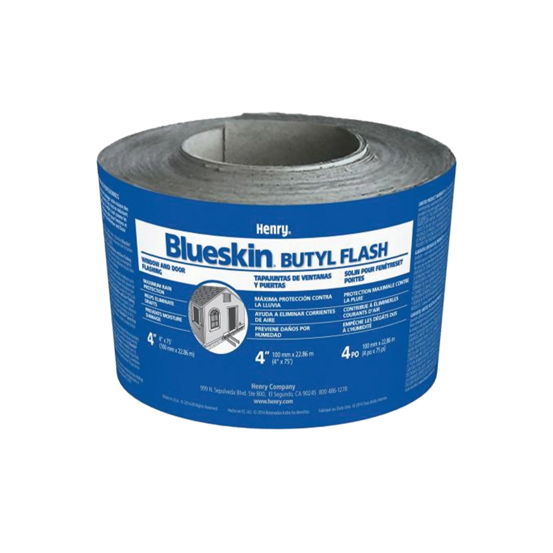 HENRY BAKOR Blueskin Butyl Flash Self-Adhered Window & Door Flashing