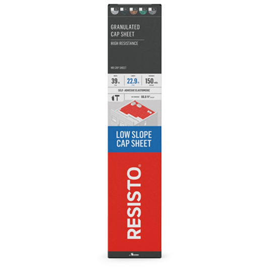 RESISTO High Resistance Granulated Self-Adhered Cap Sheet Membrane