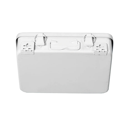 LEO Metal Box (16 Units) 7x9.5x2.5 inch - White