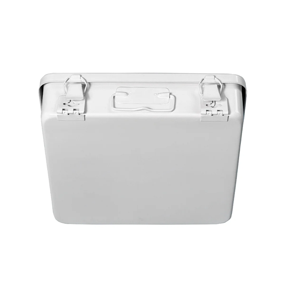 LEO Metal Box (24 Units) 10x10x3 inch - White