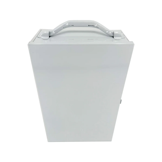 LEO Metal Box 7¾x11½x4 1⁄16 inch - White