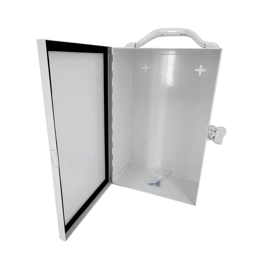 LEO Metal Box 7¾x11½x4 1⁄16 inch - White