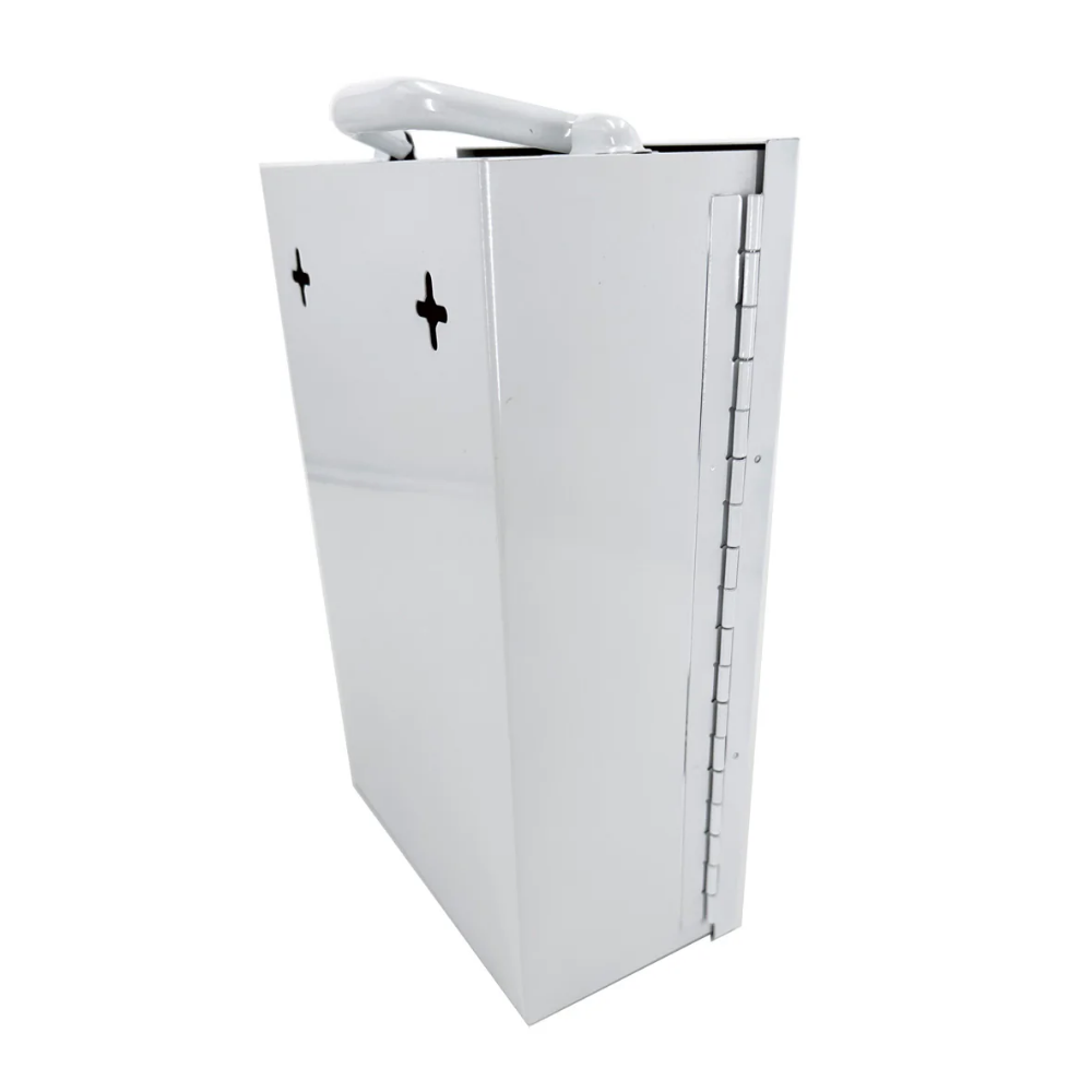 LEO Metal Box 7¾x11½x4 1⁄16 inch - White
