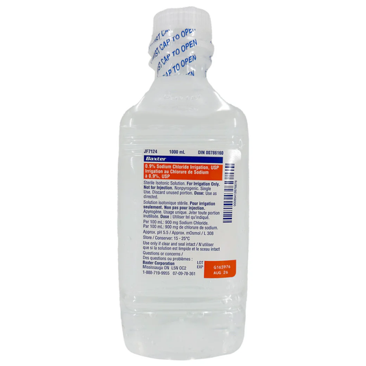 LEO Saline Solution (Baxter)