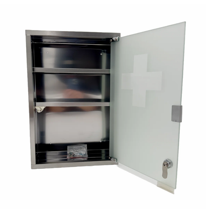 LEO Box (Metal) (Lockable) 17.71"L X 11.81"W X 4.72”D (45x30x12cm )