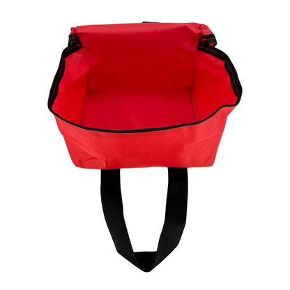 LEO Bag, Red Nylon (Survival Logo) F/ Survival Kits