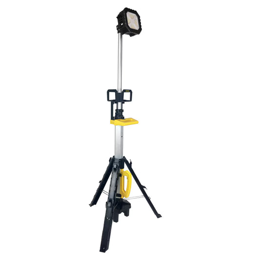 Shopro L002924 Cordless LED Tripod Work Light, 10,000LM